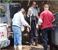 نائبة محافظ القاهرة تتابع شفط مياه الأمطار بطرة ودار السلام