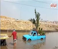 فيديو| نرصد تأثير الأمطار على الطريق الدائري