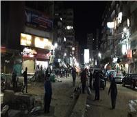 حملة أمنية ليلية على سوق قطور