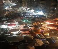 امسك مخالفة| سوق الحضرة بالإسكندرية يزدحم بالمواطنين رغم قرار الحظر