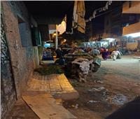 امسك مخالفة| سوق شبين القناطر بالليل وزحام كبير