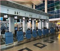 صور| مطار القاهرة بدون ركاب بسبب «كورونا»