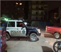 حظر التجوال| قوات الأمن تنتشر بشوارع بولاق الدكرور