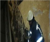 صور| الحماية المدنية تنقذ 34 شخصًا عالقين داخل عقار بالقاهرة