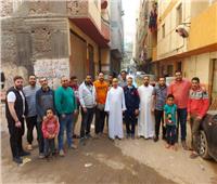 بالصور| مبادرة «شباب فيصل» لدعم الأسر الفقيرة والعمالة الغير منتظمة