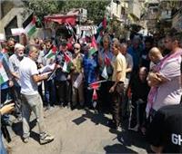 فلسطين: مخيم جنين يتسلم مساعدات طبية وغذائية