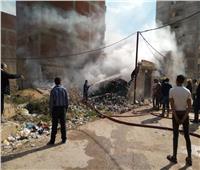 بالصور| إخماد حريق بمخزن كرتون بمنطقة العامرية بالإسكندرية