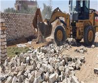 إزالة 117 حالة تعدي على الأراضي الزراعية وأملاك الدولة ومخالفات البناء بسوهاج