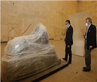 صور| وزير السياحة يتفقد المتحف القومي للحضارة المصرية في الفسطاط