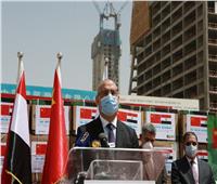 الشركة الصينية المنفذة لأبراج العاصمة الإدارية تقدم حزمة من المساعدات الطبية لمصر