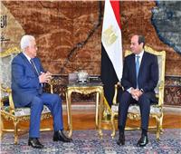 السيسي يتلقى اتصالا هاتفيا من الرئيس الفلسطيني محمود عباس