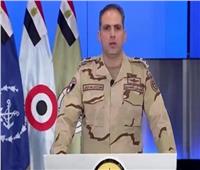 المتحدث العسكري: استشهاد وإصابة ضابط وضابط صف و8 جنود في انفجار بشمال سيناء