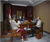 الوزيري ييلتقي سفير التشكيك بالقاهرة لمناقشة إقامة معرض أثري