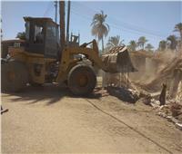 محافظة سوهاج: إزالة 20 حالة تعدي على الأراضي الزراعية وحماية النيل