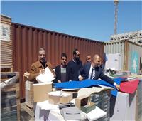 صور| ضبط محاولتي تهرب من سداد بـ 1.1 مليون جنيه رسوم جمارك بميناء الدخيلة