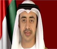 وزير خارجية الإمارات يؤكد رفض بلاده مخططات إسرائيل ضم أراض فلسطينية