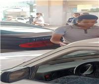 صور| مرور فيصل يناشد قائدي السيارات بالتباعد الاجتماعي أثناء الترخيص 