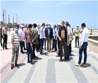«الجزار» يختتم جولته بمدينة دمياط الجديدة بتفقد مشروع "JANNA" 