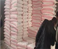 ضبط 8 أطنان أرز وسكر مجهول المصدر بالسلام