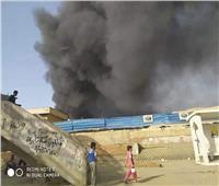 صور وفيديو| تكدسات مرورية بطريق «الأوتوستراد» بسبب حريق مخازن سيراميك في المقطم