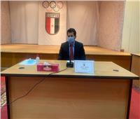 وزير الرياضة ينضم لاجتماع الأولمبية 