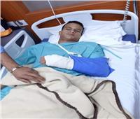 صور| محمد سمير يخضع لعملية جراحية.. ونجم الأهلي يشكر إدارة طلائع الجيش
