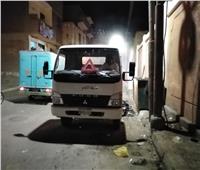 رفع ٦٠ طن مخلفات وقمامة بشارع أحمد عرابي بالأقصر