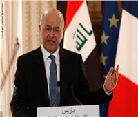 الرئيس العراقي يؤكد ضرورة انتهاج بلاده سياسة متوازنة تستند لاحترام السيادة العراقية