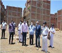 محافظ القليوبية يتابع الحملة المكبرة لإزالة المباني المخالفة بمدينة قليوب
