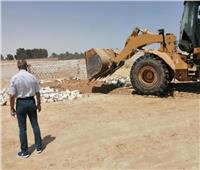 إزالة 77 حالة تعدٍ على أراضٍ بمدينة بئر العبد الجديدة 