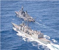 البحرية المصرية والإسبانية تنفذان تدريبًا بحريًا عابرًا بنطاق الأسطول الجنوبي