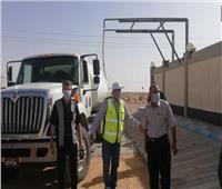 استمرار تطهير شبكات الصرف الصحي وتوفير مياه الشرب لمدارس سيناء 