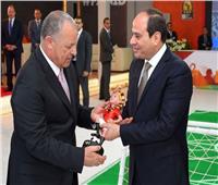 «أبوريدة» يشكر الرئيس السيسي على اتفاقية بقاء مقر الكاف في مصر