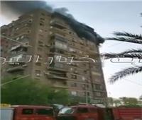 صور| حريق شقة سكنية بعمارات العبور في صلاح سالم