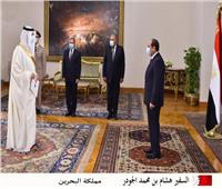  شاهد| الرئيس السيسي يتسلم أوراق اعتماد 6 سفراء جدد