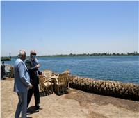 محافظ قنا يوجه باستكمال كورنيش النيل بقرية العضاضية في أبوتشت