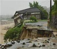 شاهد| أضرار الفيضانات في اليابان.. فرق الإغاثة تكافح للوصول لآلاف العالقين‎