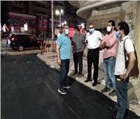 نائب محافظ الغربية: الانتهاء من إعادة رصف 8 شوارع بطنطا