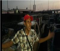 بالفيديو| صاحب سيارة محترقة بـ«خط المازوت»: «شوفنا نار جهنم»