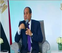 فيديو| الرئيس السيسي: الشعب الليبي هو من يحدد مصيره