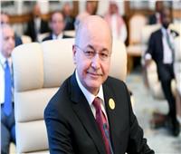 الرئيس العراقي يبحث مع وزير الخارجية الفرنسي سبل تطوير العلاقات بين البلدين