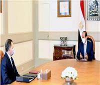 فيديو| الرئيس السيسي يبحث مع وزير الداخلية الأوضاع الأمنية وجهود مكافحة الإرهاب