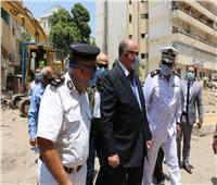 محافظ القاهرة يتفقد أعمال إزالة منطقة الطيبي بالسيدة زينب 