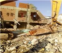 إزالة 17 حالات تعدي على  أملاك الدولة بمركزي إدكو و أبوحمص بالبحيرة 