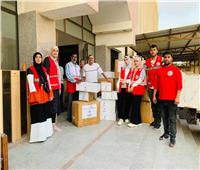 الهلال الأحمر: إرسال مساعدات طبية لمحافظة شمال سيناء