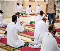 صور| اكتمال وصول الحجاج إلى مسجد نمرة بمشعر عرفات لأداء ركن الحج الأعظم