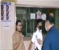 فيديو| لحظة القبض على صاحب واقعة «حرق علم الكويت» 