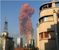 شاهد.. لحظة وقوع الانفجار المروع وسط العاصمة اللبنانية بيروت