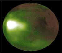 مسبار فضائي يرصد توهج أخضر "مخيف" في المريخ