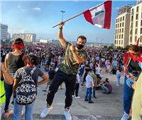 صور| سعد رمضان يشارك في مظاهرات لبنان: إرادتنا الأقوى